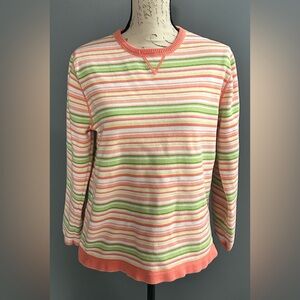 Eddie Bauer Vibrant Striped Sweater